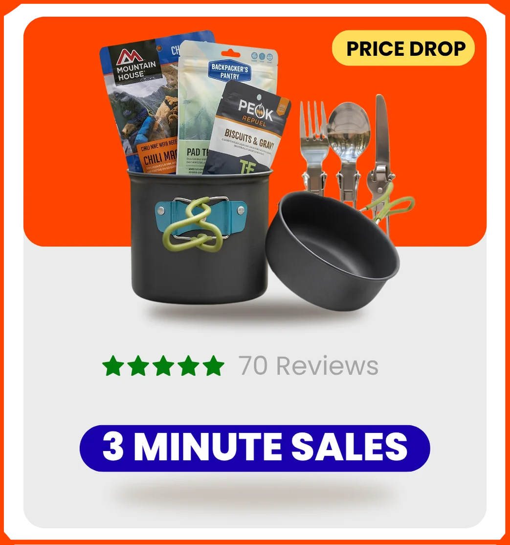 Generic DS-101 Outdoor Cooking Set – Compact Camping Cookware Kit with Foldable Utensils Generic DS-101 Outdoor Cooking Set – Compact Camping Cookware Kit with Foldable Utensils