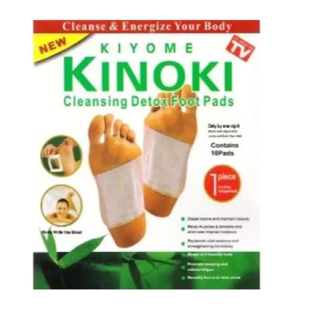 Kinoki 10-Piece Cleansing Detox Foot Patches
