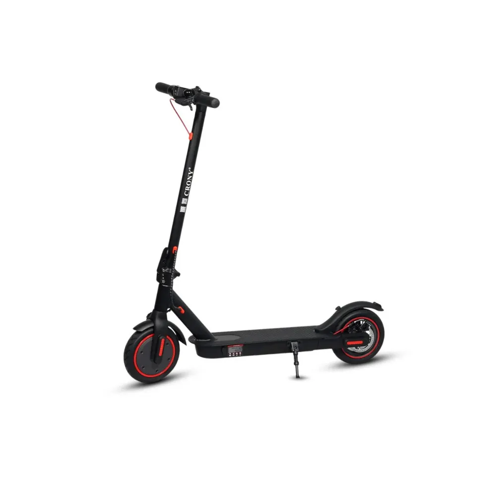 CRONY M365 Electric Scooter 250W Motor 36V Lithium Battery App Connectivity Quick Folding Aluminum Frame Rear Disc Brake 8.5-Inch Pneumatic Tires Black M365 CRONY M365 Electric Scooter 250W Motor 36V Lithium Battery App Connectivity Quick Folding Aluminum Frame Rear Disc Brake 8.5-Inch Pneumatic Tires Black M365