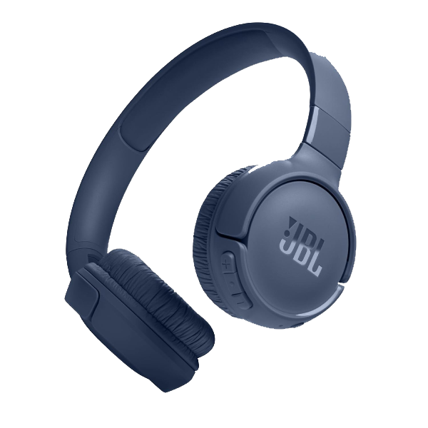 JBL Tune 520Bt Wireless On Ear Headphones Pure Bass Sound 57H Battery Hands JBLT520BTBLUEU Blue