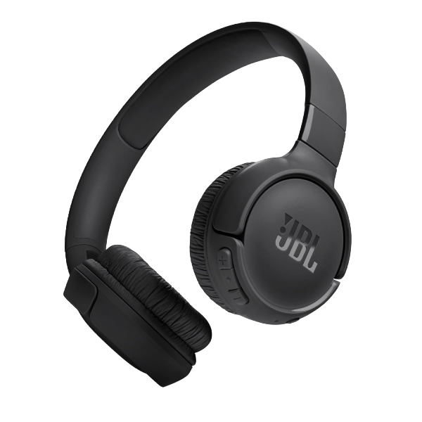 JBL Tune 520Bt Wireless On Ear Headphones Pure Bass Sound 57H Battery Hands JBLT520BTBLKEU Black