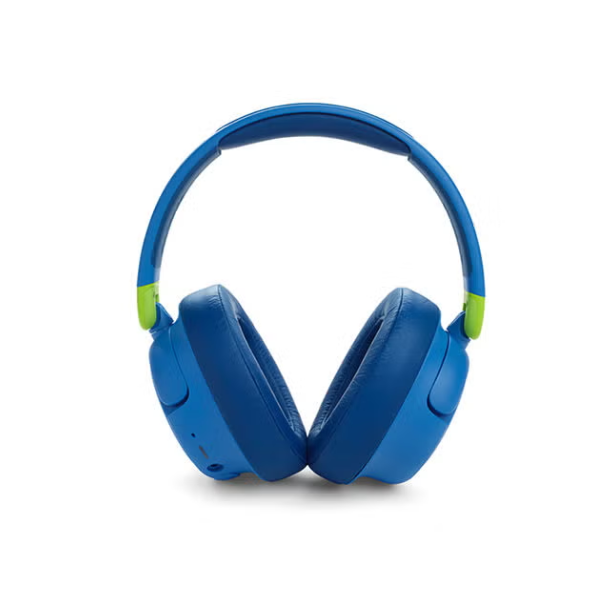 JBL JR460NC Wireless Over‑Ear Noise‑Cancelling Kids Headphones  Blue unisex