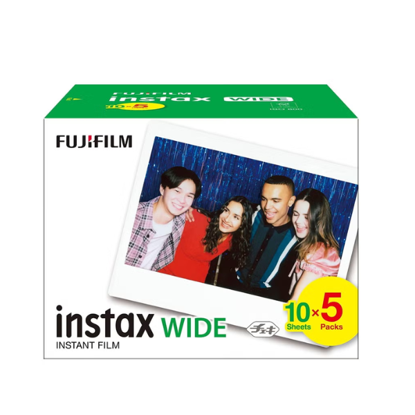 FUJIFILM Instax Wide Film 50 Sheets WideFilm50