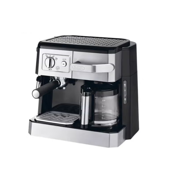 De'Longhi Combi 3 in 1 Coffee Maker, 15 Bar, 1.7 L 1750 W BCO420 Silver/Black De'Longhi Combi 3 in 1 Coffee Maker, 15 Bar, 1.7 L 1750 W BCO420 Silver/Black