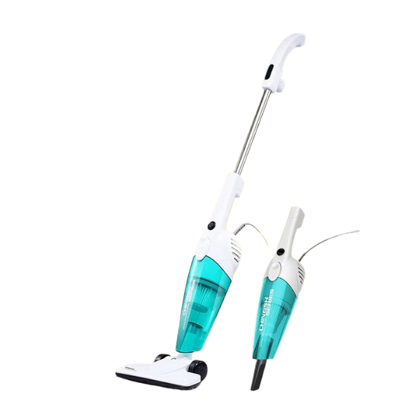 Deerma 2-In-1 Upright and Handheld Vacuum Cleaner with Powerful and Effective HEPA Filtration, 3 Cleaning Brushes for Daily Cleaning Needs 14 L 600 W DX118C Blue/White