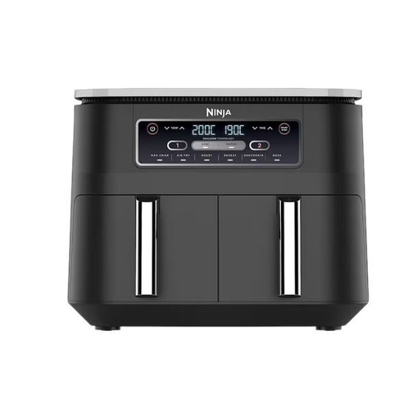 Ninja Foodi Dual Zone Digital Air Fryer 7.6 L 6-in-1 AF300ME/AF300EU – Black Ninja Foodi Dual Zone Digital Air Fryer 7.6 L 6-in-1 AF300ME/AF300EU – Black