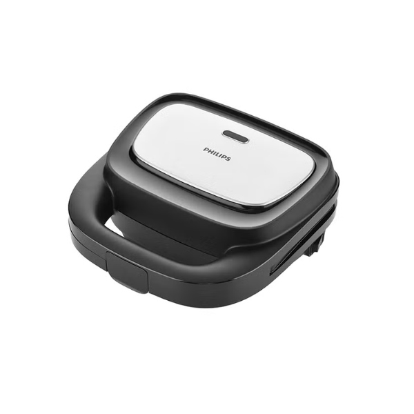 Philips 5000 Series Sandwich Maker HD2350/80 – 750 W, Black/Silver