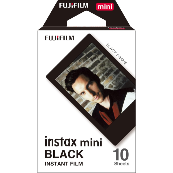 FUJIFILM  instax - 10 shot pack  Black border mini film 16537043