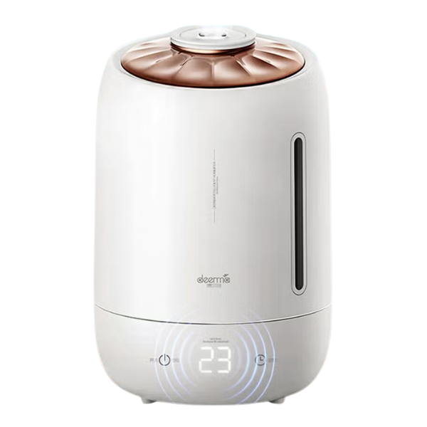 Deerma Ultrasonic Digital Humidifier 360° Rotatable Mist Nozzle, Advanced 3-Gear Touch Temperature Control, Ultra-Quiet Operation with Energy-Saving Technology, Perfect for Enhancing Comfort in Your Home or Office F600 White Deerma Ultrasonic Digital Humidifier 360° Rotatable Mist Nozzle, Advanced 3-Gear Touch Temperature Control, Ultra-Quiet Operation with Energy-Saving Technology, Perfect for Enhancing Comfort in Your Home or Office F600 White
