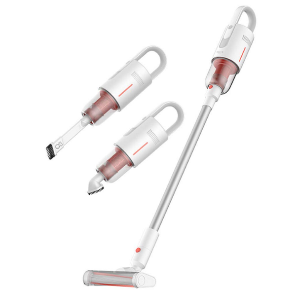 Deerma Handheld Cordless Vacuum Cleaner Autovertical Stick with Impressive Strong Endurance Suitable for Cleaning Floor, Sofa, Ceiling, Car 160 W VC20 Plus White/Red Deerma Handheld Cordless Vacuum Cleaner Autovertical Stick with Impressive Strong Endurance Suitable for Cleaning Floor, Sofa, Ceiling, Car 160 W VC20 Plus White/Red