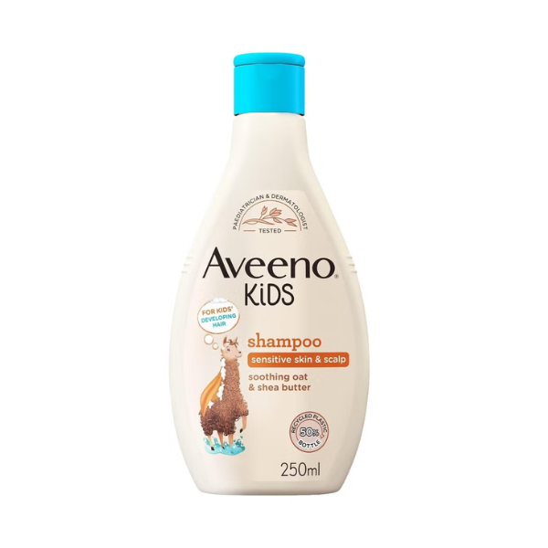 Aveeno Baby Kids Gentle Shampoo with Soothing Oat & Shea Butter 250 ml