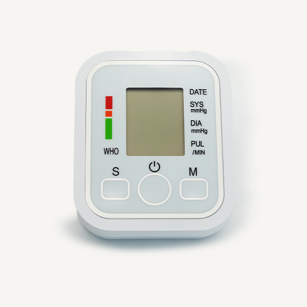 Alltec Arm Style Electronic Blood Pressure Monitor – Digital LCD Display with Pulse Rate Detection & WHO Indicator