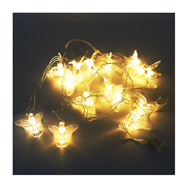 Alltec Decorative Angel LED String Lights – 15 Warm White Bulbs, 3.5 Meter, 240V – DPL-951-WW