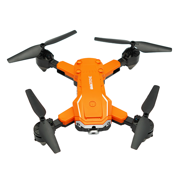 Alltec Compact Foldable Drone with HD Camera and Long Flight Time Orange J1-DRONE