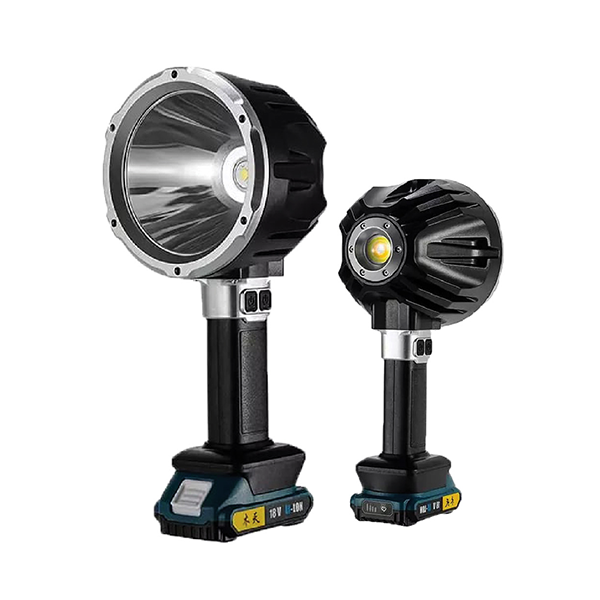 Alltec Rechargeable High-Power LED Searchlight Black Silver W5218A