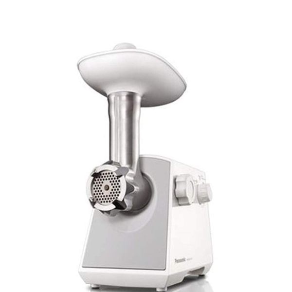 Panasonic Meat Grinder 1500W MK-MG1560 White/Silver (OPEN BOX) Panasonic Meat Grinder 1500W MK-MG1560 White/Silver (OPEN BOX)
