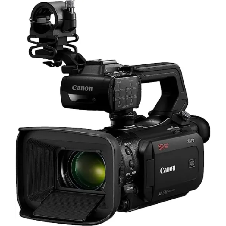 Canon XA70 UHD 4K30 Camcorder with Dual-Pixel Autofocus Black