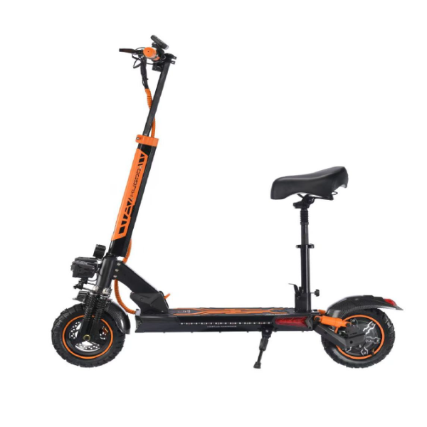 Kugoo All-Terrain Electric Scooter 800W 48V 13Ah 60km/h 40km Range Black and Orange M4 Plus Kugoo All-Terrain Electric Scooter 800W 48V 13Ah 60km/h 40km Range Black and Orange M4 Plus