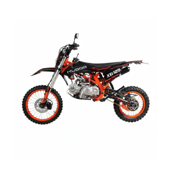 Kugoo Off-Road Petrol Dirt Bike 125cc Engine 80km/h Steel Frame 78kg XB Black 125 Kugoo Off-Road Petrol Dirt Bike 125cc Engine 80km/h Steel Frame 78kg XB Black 125