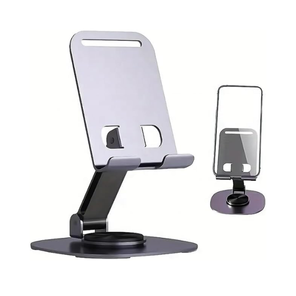 NITU Multifunctional Foldable Metal Desktop Stand Adjustable Mobile Tablet Holder NH54