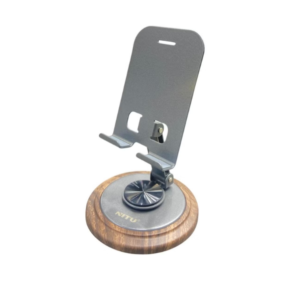 NITU Metal Desktop Phone Holder Stand Foldable Adjustable 360° Rotatable NH65