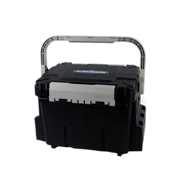 Meiho Bucket Mouth Tackle Box Heavy Duty Fishing Storage Box with Seat Function BM-7000