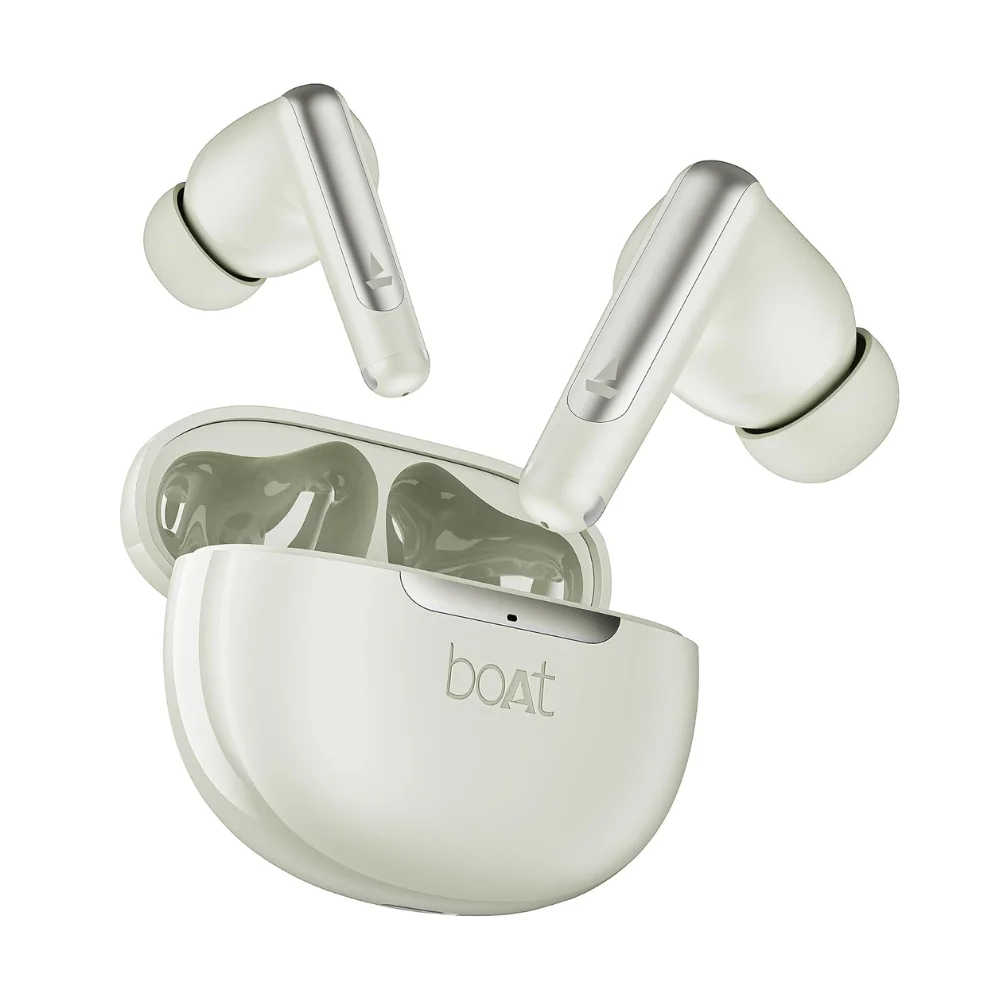 boAt Airdopes 141 Elite ANC True Wireless Earbuds with Active Noise Cancellation White boAt Airdopes 141 Elite ANC True Wireless Earbuds with Active Noise Cancellation White