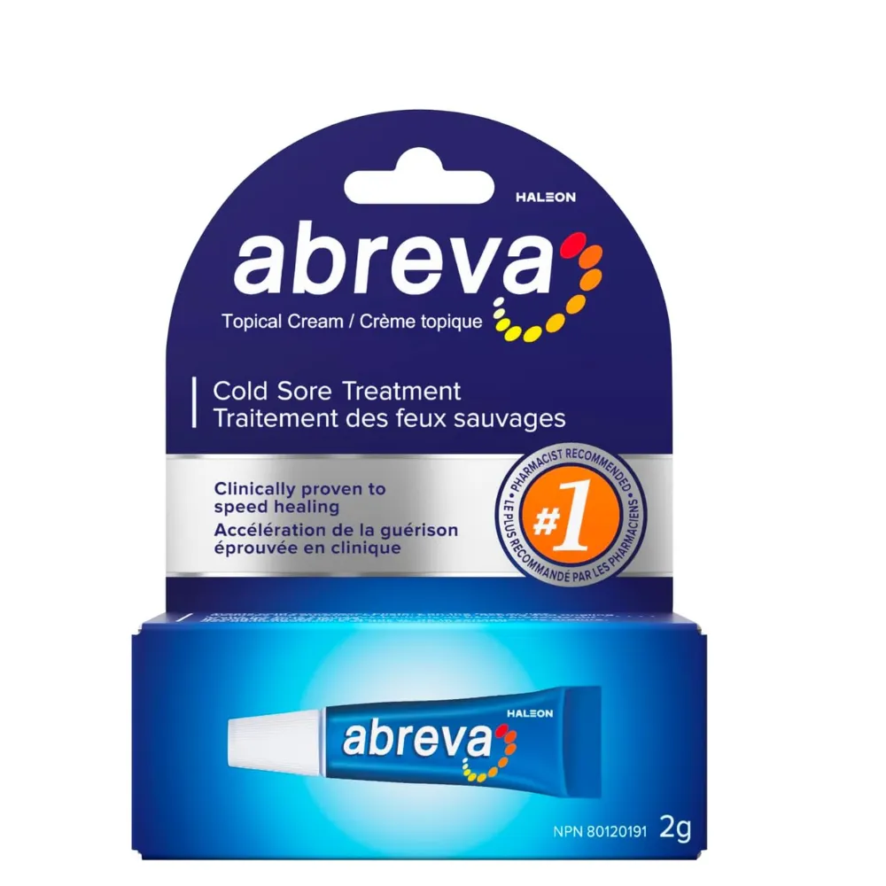 Abreva Cold Sore Med Size .07 Cold Sore Treatment Cream