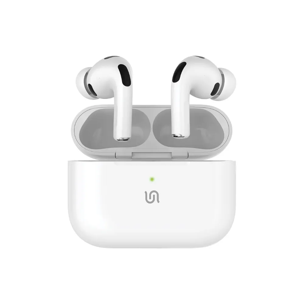 Porodo Soundtec ENC Earbuds Pro III Bluetooth 5.4 ENC Wireless Charging IPX4 White PD8001WH Porodo Soundtec ENC Earbuds Pro III Bluetooth 5.4 ENC Wireless Charging IPX4 White PD8001WH
