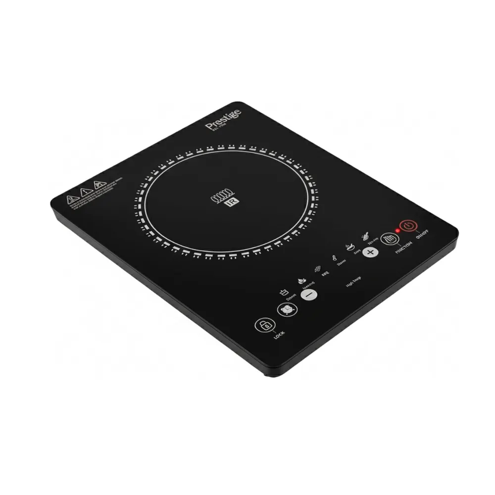 Prestige 2000W Single Infrared Cooktop Touch Control Black PR7505