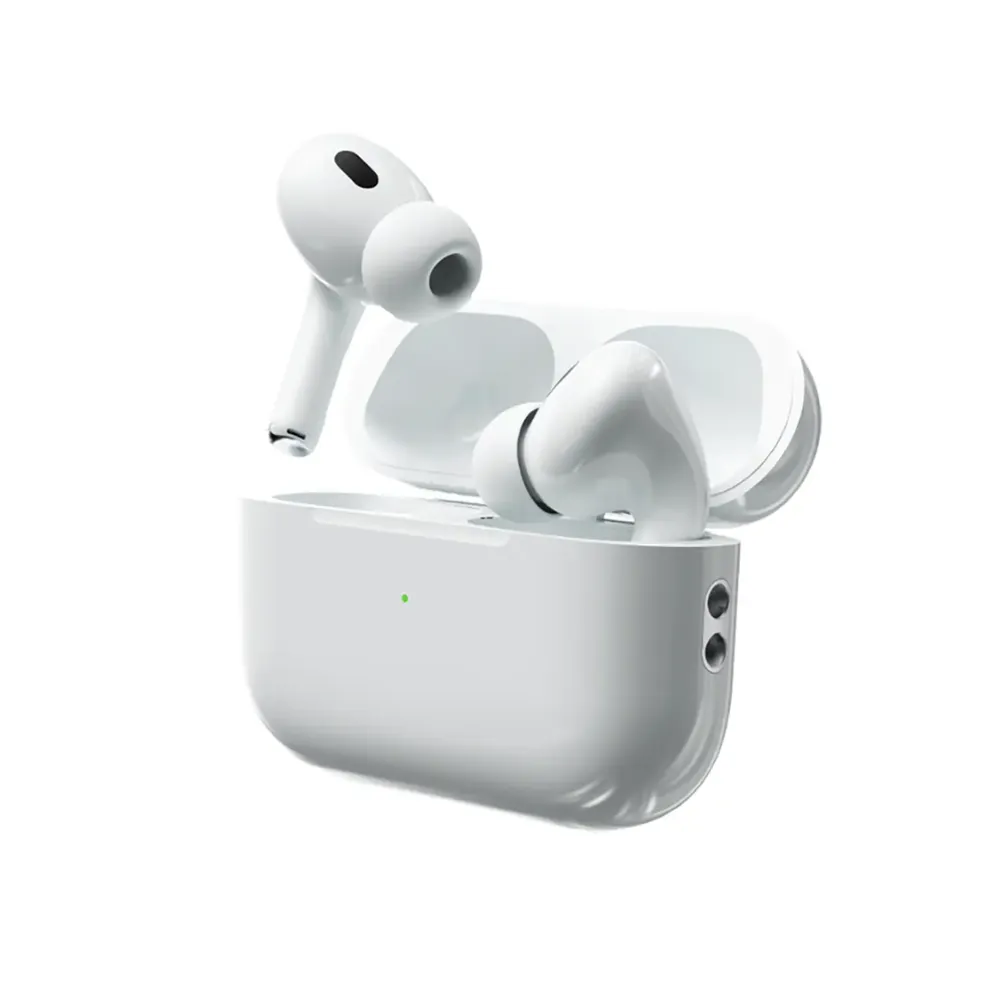 Porodo Soundtec ANC Earbuds Pro 2 True Wireless Bluetooth 5.3 Wireless Charging White PDSTWLEP056WH Porodo Soundtec ANC Earbuds Pro 2 True Wireless Bluetooth 5.3 Wireless Charging White PDSTWLEP056WH