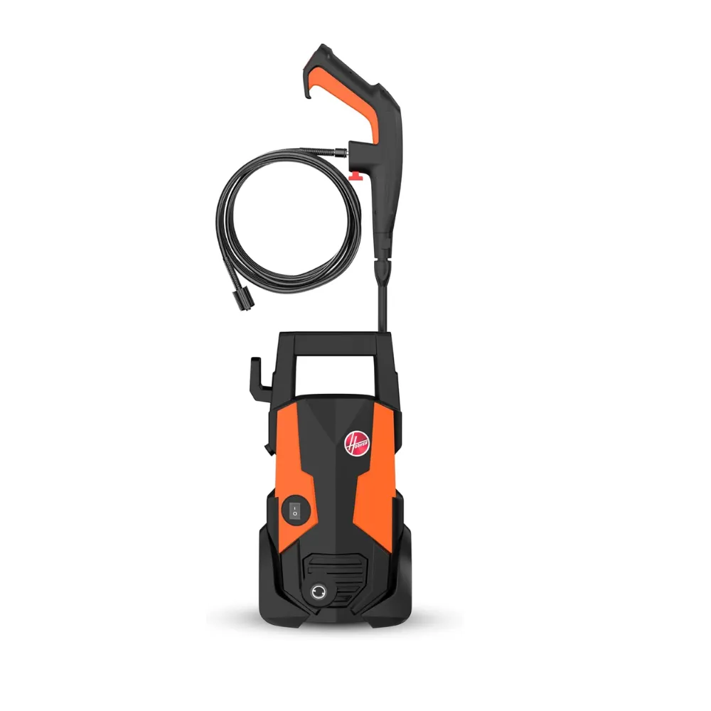 Hoover Electric Pressure Washer 1600W 120 Bar with Foam Dispenser Car Brush Gun and 3m Hose HPW-M1612