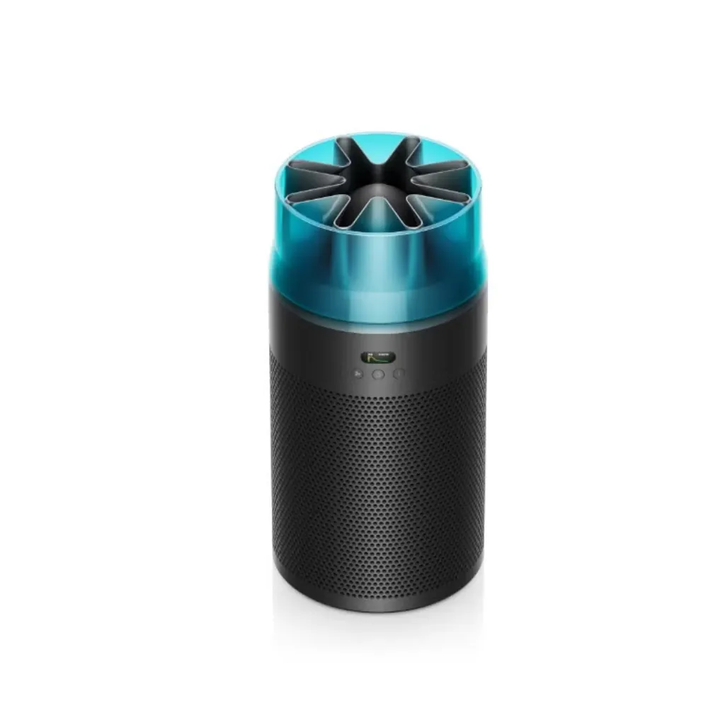 Dyson HushJet Compact Air Purifier 360Β° Electrostatic and Activated Carbon Filtration NOβ Capture MyDyson App Control Black Teal HJ10 Dyson HushJet Compact Air Purifier 360Β° Electrostatic and Activated Carbon Filtration NOβ Capture MyDyson App Control Black Teal HJ10
