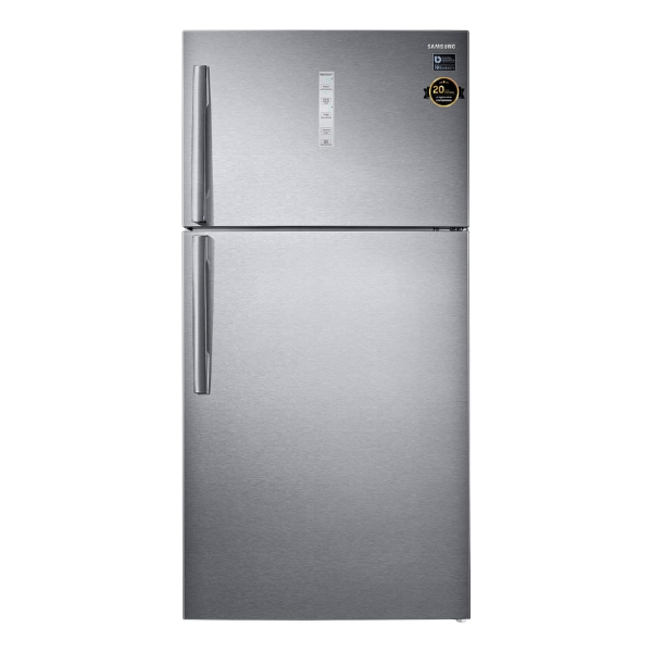 Samsung 810L Gross/ 585L Net Capacity , Top Mount Double Door Refrigerator, Frost Free, Rt58K7057Sl/Ae, Easy Clean Steel, Twin Cooling Plus With Digital Inverter Compressor (RT58K7057SL) 220 W RT81K7057SL Silver