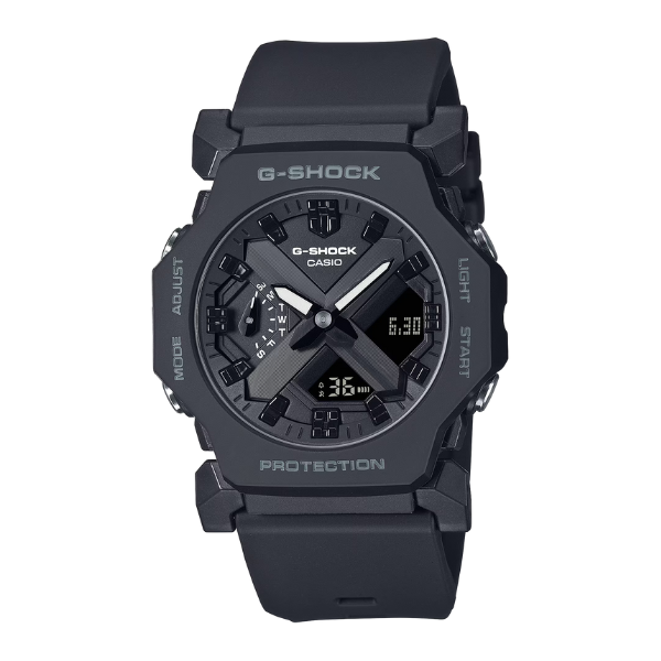 G-SHOCK Analog-Digital Black Resin Band Watch GA-2300-1ADR