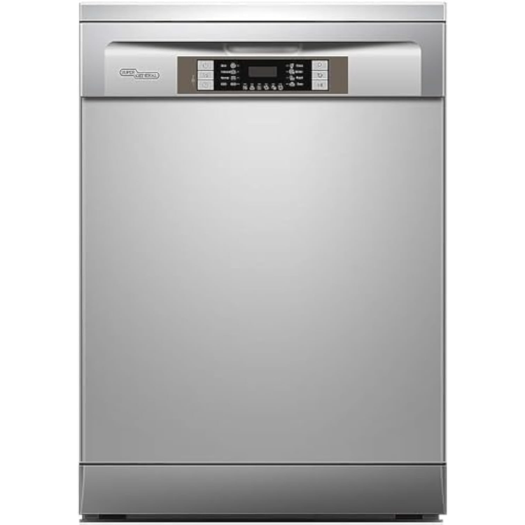 SUPER GENERAL 15 Place Settings Dishwasher SGDW1606 Silver