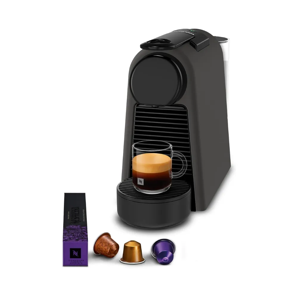Nespresso Essenza Mini D30 Original Capsule Espresso Coffee Machine 1310W Power 19 Bar Pressure Espresso and Lungo Removable Water Tank Matte Black ESSENZA MINI D30 BLACK Nespresso Essenza Mini D30 Original Capsule Espresso Coffee Machine 1310W Power 19 Bar Pressure Espresso and Lungo Removable Water Tank Matte Black ESSENZA MINI D30 BLACK