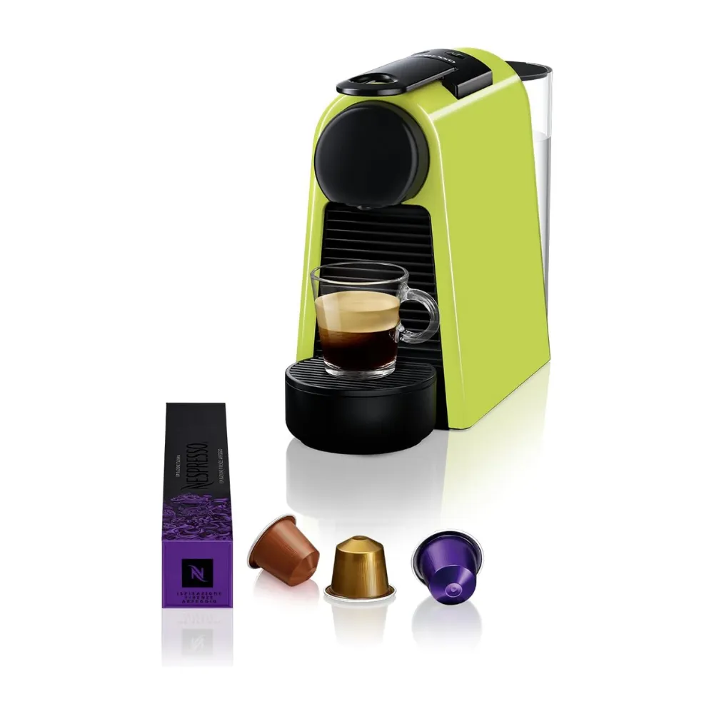 Nespresso Essenza Mini D30 Original Capsule Espresso Coffee Machine 0.6L Water Tank 1310W Power 19 Bar Pressure Espresso and Lungo Green ESSENZA MINI D30 GREEN Nespresso Essenza Mini D30 Original Capsule Espresso Coffee Machine 0.6L Water Tank 1310W Power 19 Bar Pressure Espresso and Lungo Green ESSENZA MINI D30 GREEN