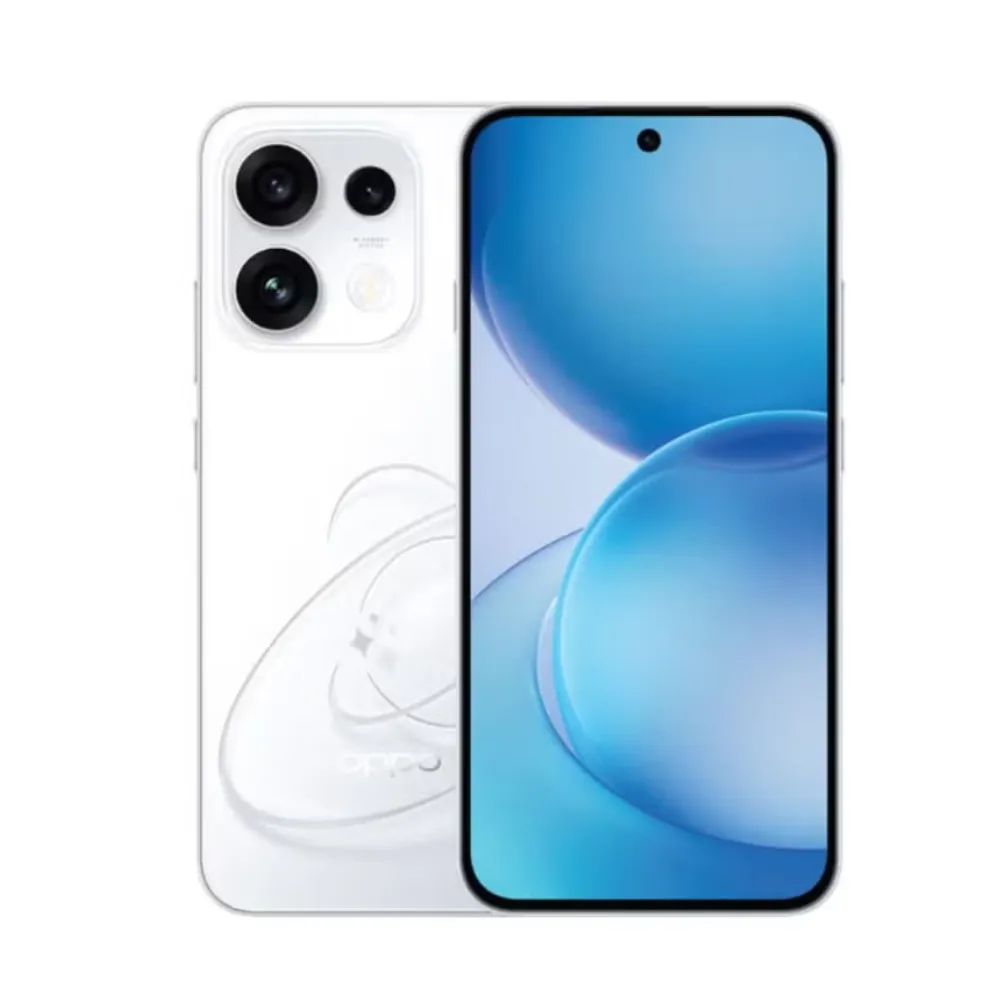 OPPO Reno16 F 5G Smartphone 256GB Storage 8GB RAM 6.57-Inch 120Hz FHD+ AMOLED Display Dimensity 7300 50MP Triple Rear Camera 50MP Selfie Camera 7000mAh Battery 80W SUPERVOOC IP69K Dual SIM Middle East Version Pop White Reno 16F