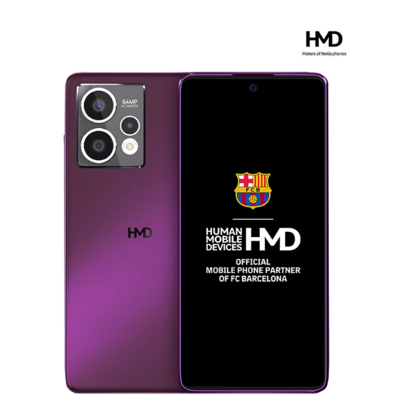HMD Crest Max 5G Dual Sim Deep Purple 8GB RAM 256GB - Middle East Version