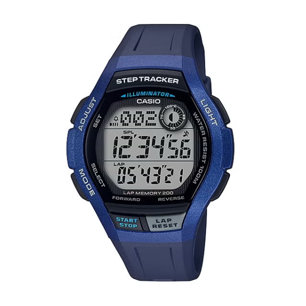 CASIO Boys Youth Ws2000H-2Av - 44 mm - Blue