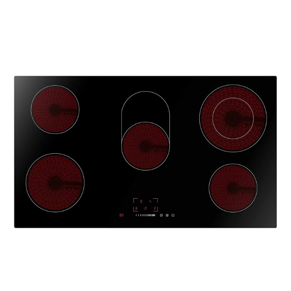 Midea 5-Burner Ceramic Electric Hob MCHV848 Black