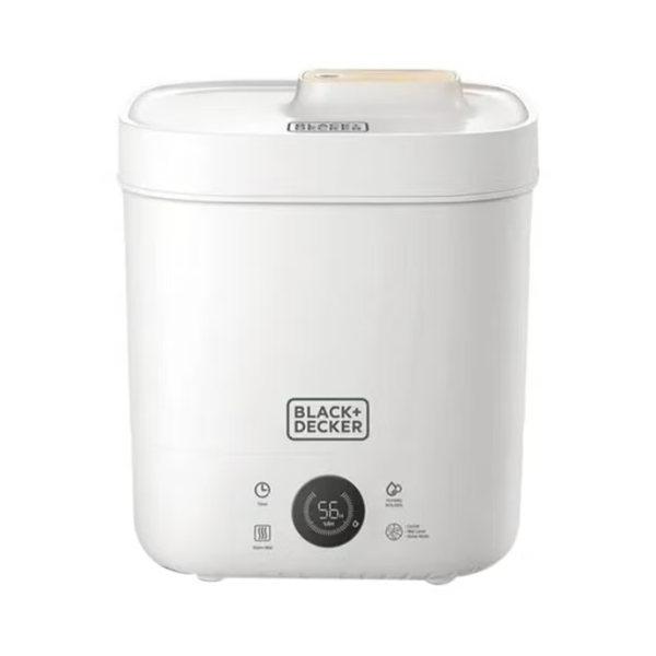 BLACK+DECKER Digital Humidifier with Warm Mist, LED Display – White, HM4250-B5