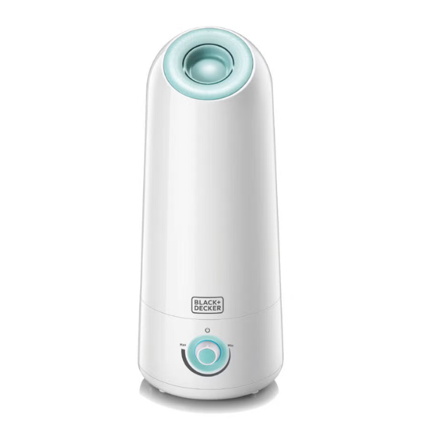 BLACK+DECKER Ultrasonic Humidifier with Aroma Tray – White/Mint Green, HM5000-B5