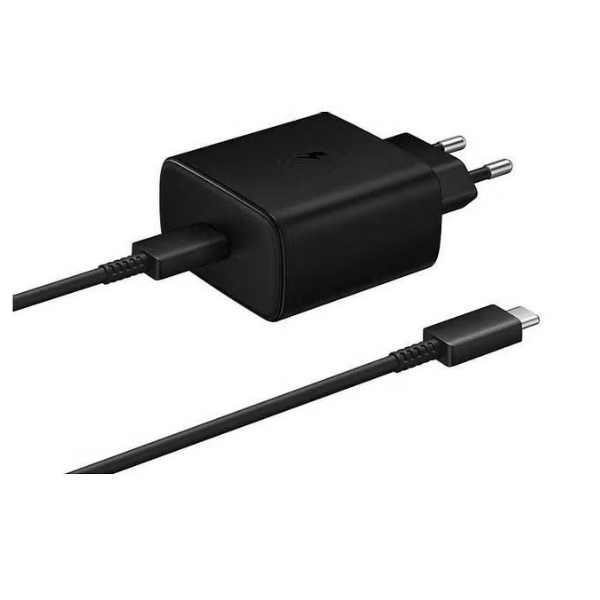 SAMSUNG 45W Super Fast Charging Travel Adapter with USB-C Cable – Black EP-TA845XBEGTR, EP-TA845XBEGGB, EP-TA845, EP-T4511XBEGWW, EP-T4510XBEGEU