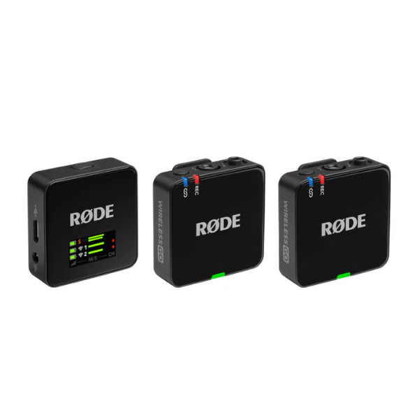 RODE Wireless GO Gen 3 Compact Wireless Microphone System WIGOGEN3 Black