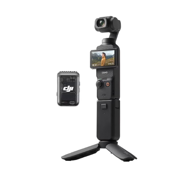 DJI Osmo Pocket 3 Creator Combo – 4K/120fps Vlogging Camera with 1'' CMOS, 3-Axis Stabilization & Mic DJI-ZPK300-C2/PP-101