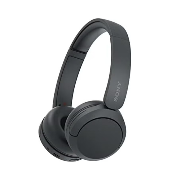 Sony WH-CH520 Wireless Bluetooth On Ear With Mic For Phone Call Black WH-CH520/BZ E, YY2958