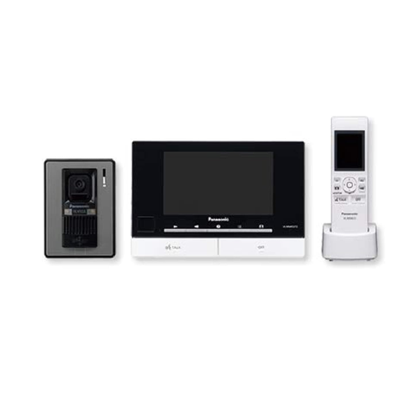 Panasonic Wireless Video Intercom System – VL-SWD272CX1, Black, with 7-Inch LCD Monitor and Cordless Handset  VL-SWD272CX1