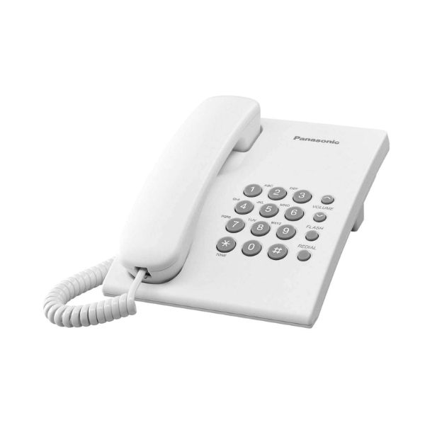 Panasonic KX-TS500 Integrated Corded Telephone White